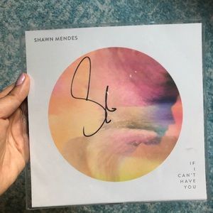 Signed Shawn Mendes If I Can’t Have You Vinyl